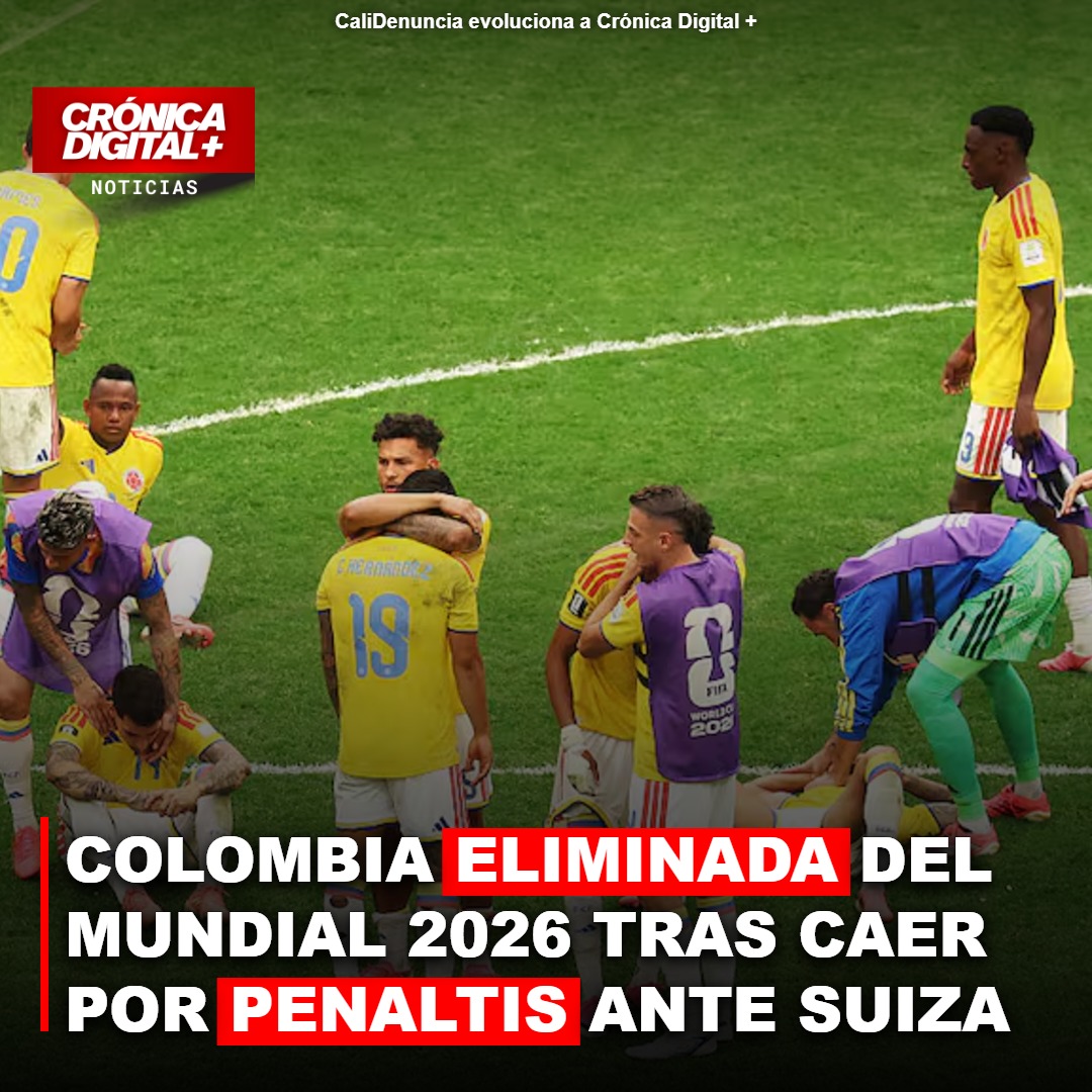 Colombia Eliminada del Mundial 2026: Tragedia en tanda de penaltis frente a Suiza