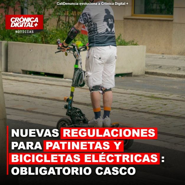 Colombia endurece normas para patinetas y bicicletas eléctricas desde 2027