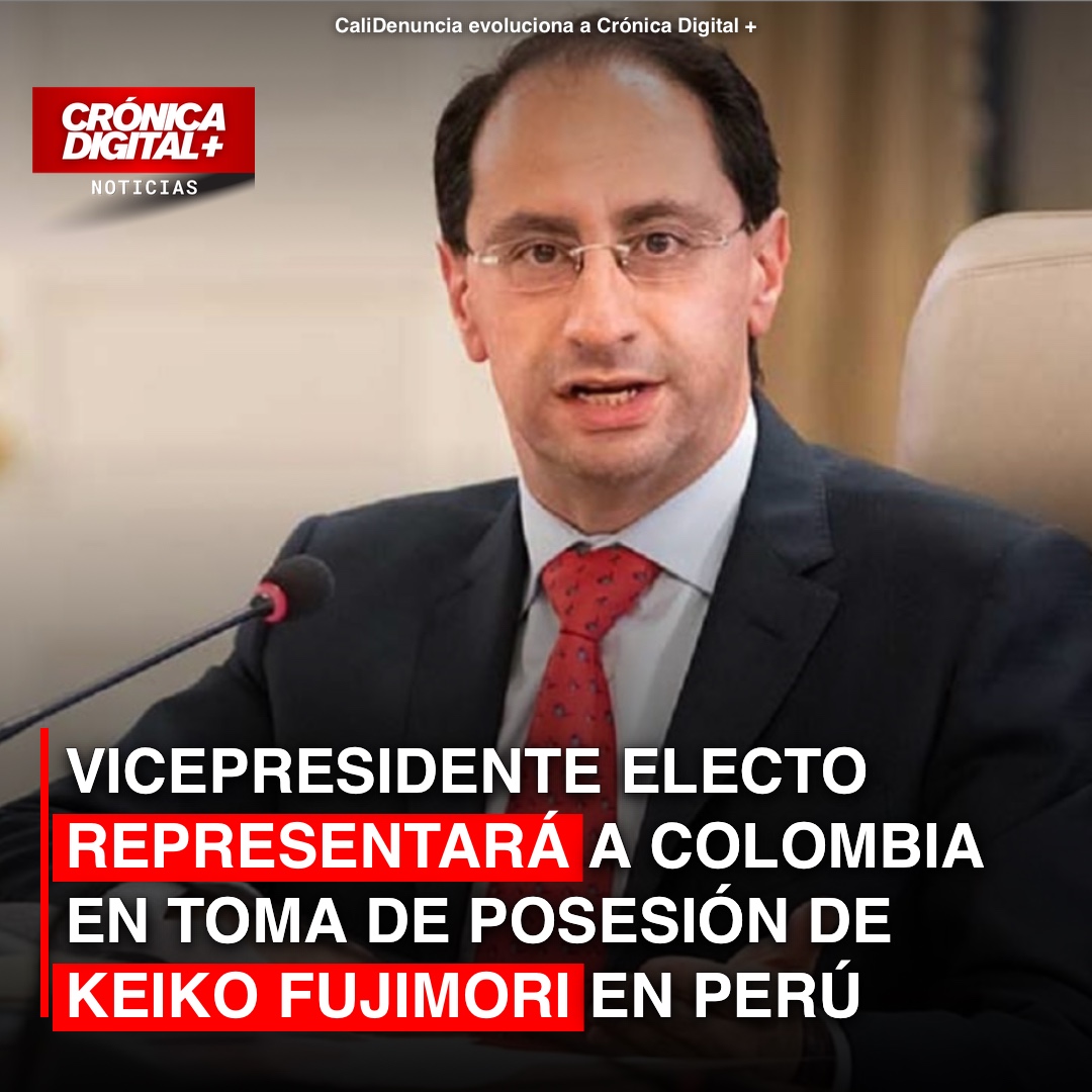 Colombia envía delegación de alto nivel a investidura de Keiko Fujimori