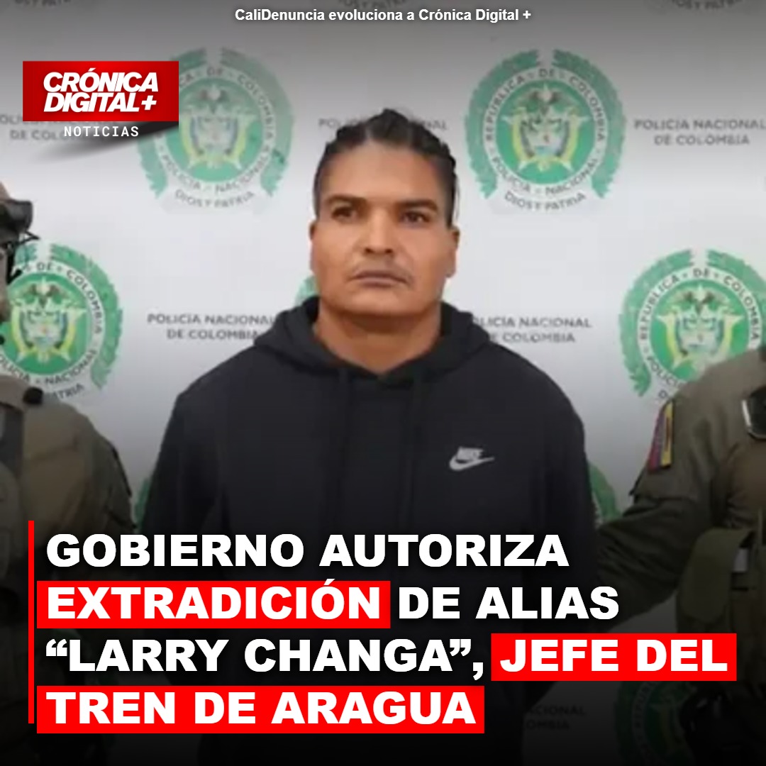 Colombia extradita a Chile jefe del Tren de Aragua: ‘Larry Changa’