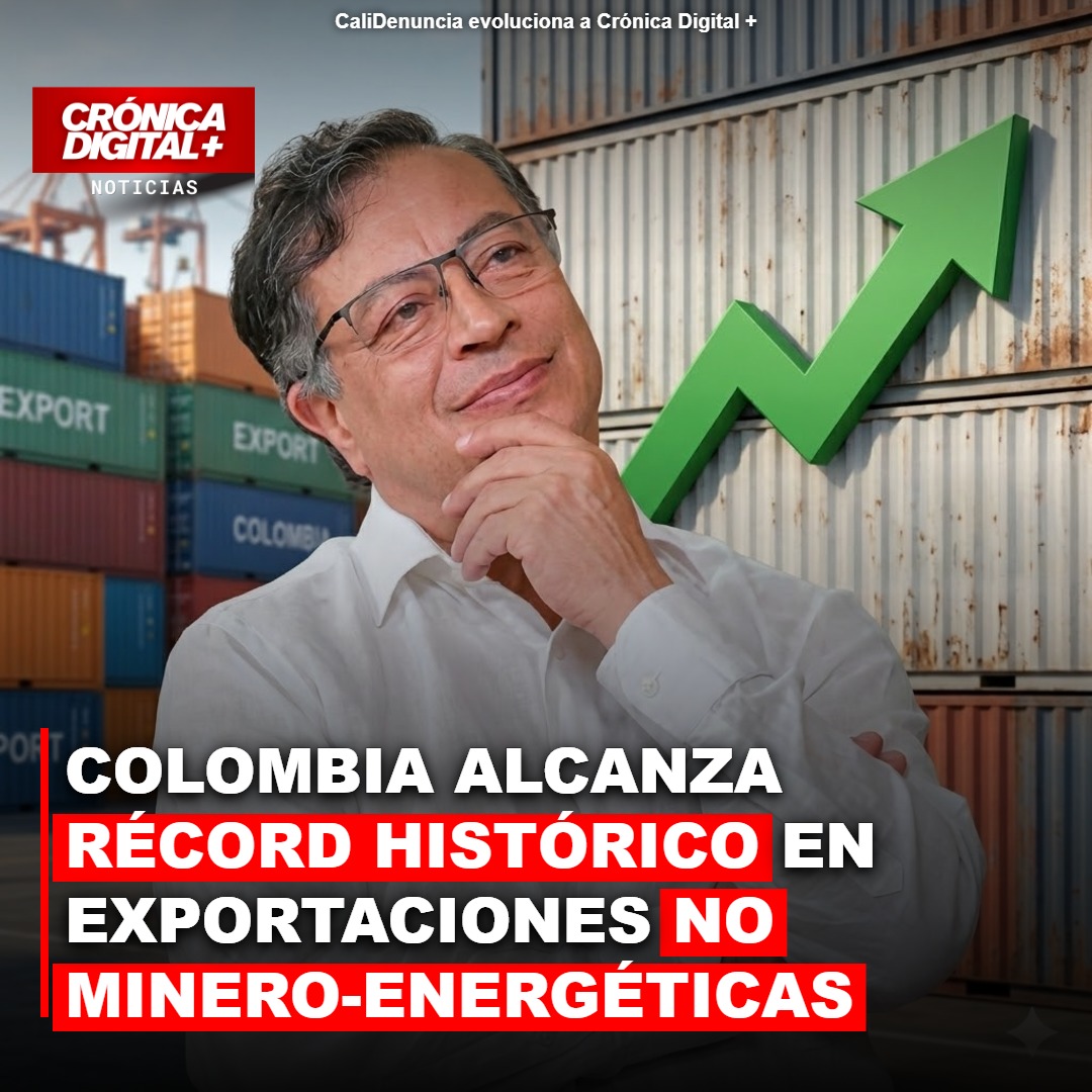 Colombia impulsa diversificación: exportaciones no minero-energéticas alcanzan hito histórico