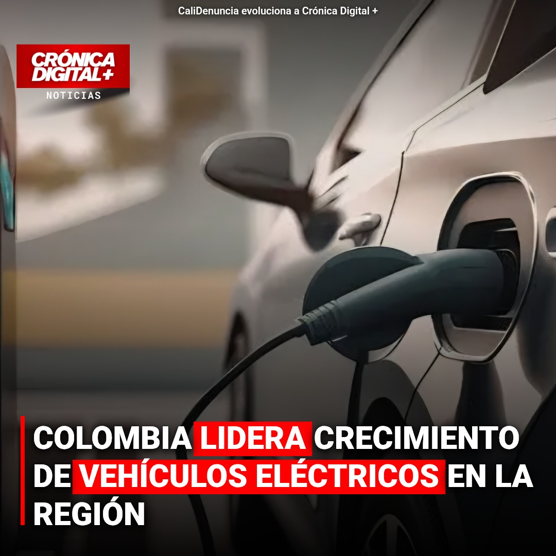 Colombia lidera crecimiento de vehículos eléctricos en América Latina