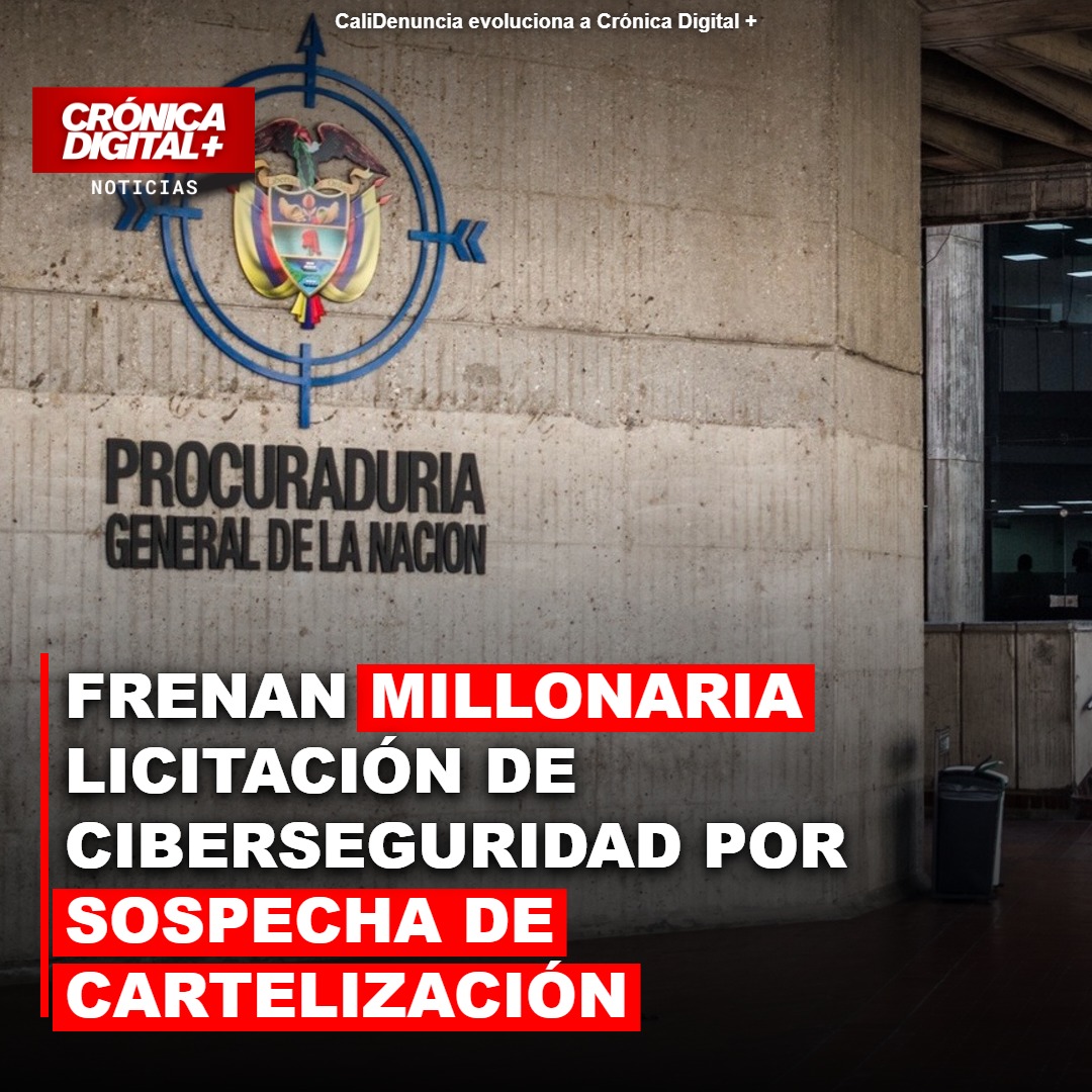 Colombia suspende millonaria licitación de ciberseguridad por sospechas de cartelización