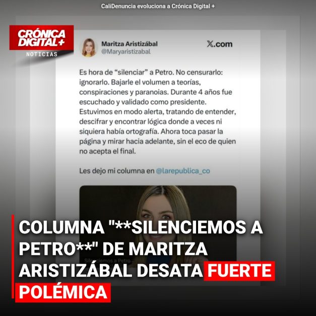 Columna ‘Silenciemos a Petro’ genera controversia en Colombia