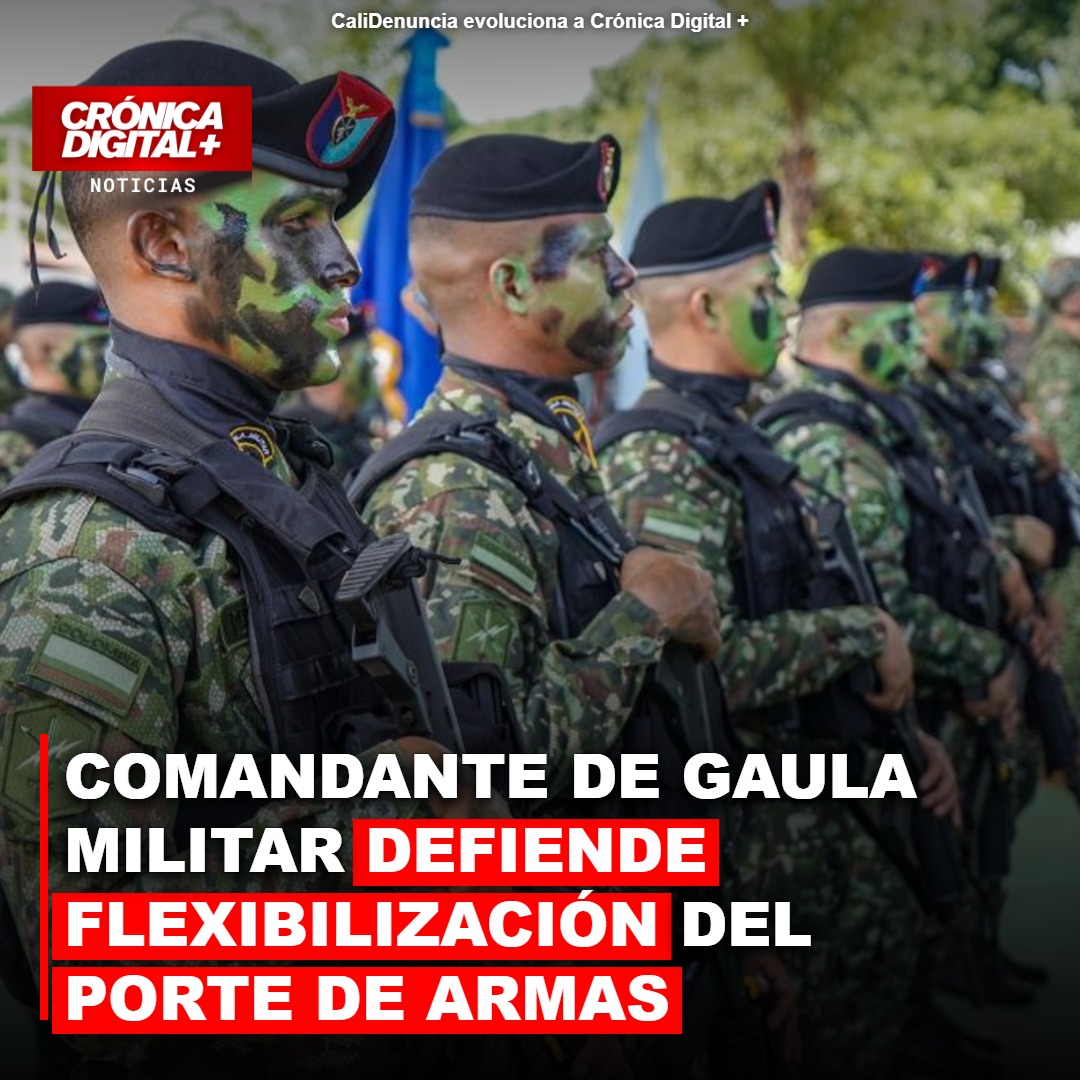COMANDANTE DE GAULA MILITAR DEFIENDE FLEXIBILIZACIÓN DEL PORTE DE ARMAS, SE DEFINE «PROARMA»