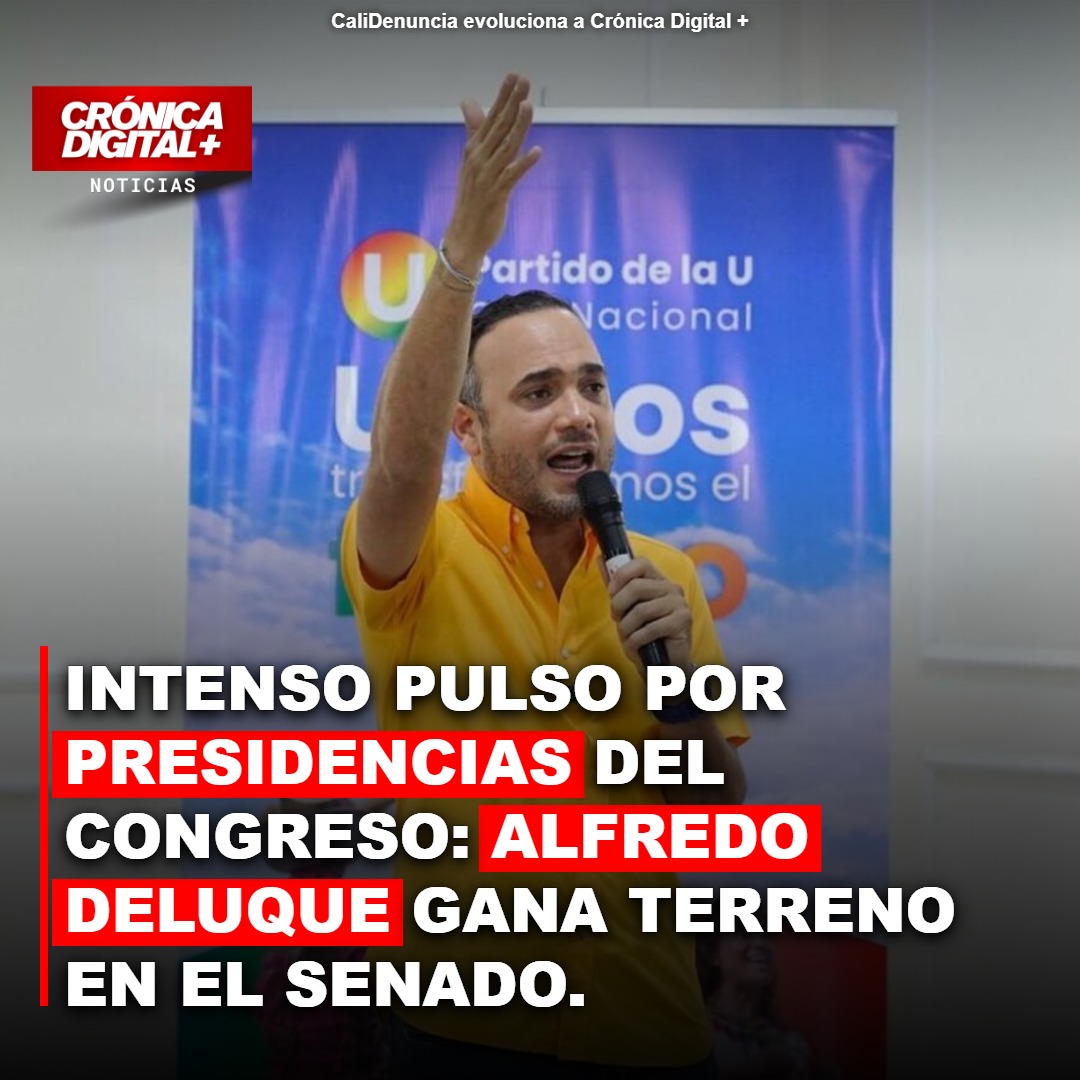 Congreso: Alfredo Deluque lidera carrera por Presidencia del Senado