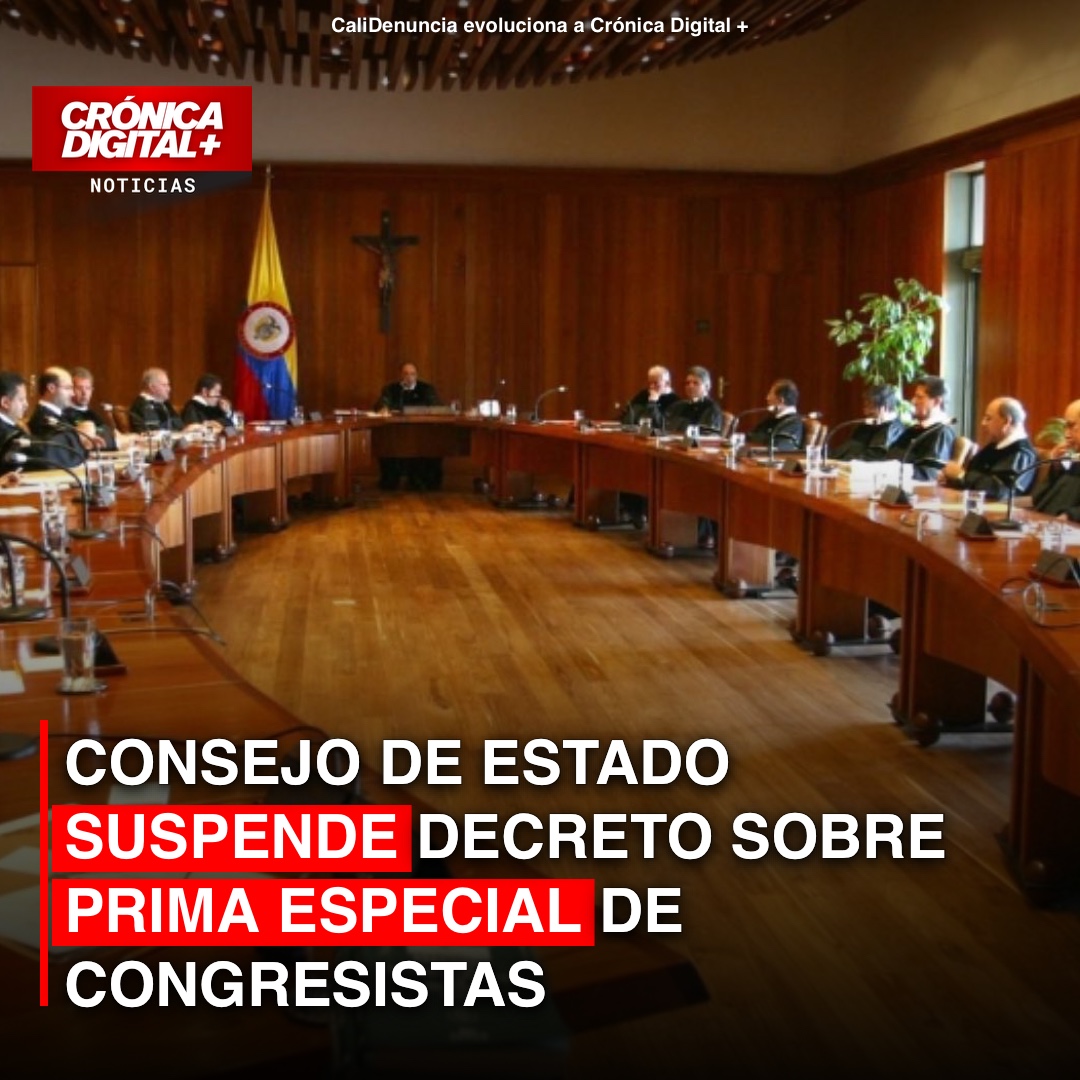 Consejo de Estado Frena Derogación de Prima Especial para Congresistas