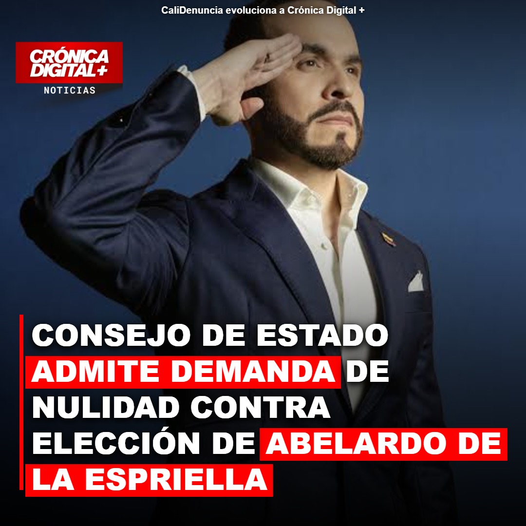 Consejo de Estado inicia estudio de demanda contra elección de De la Espriella