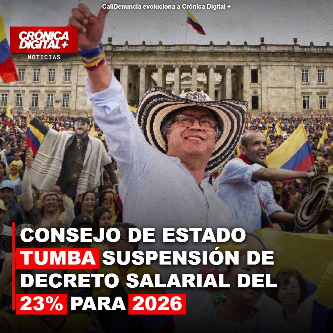 Consejo de Estado mantiene decreto de alza salarial del 23% para 2026