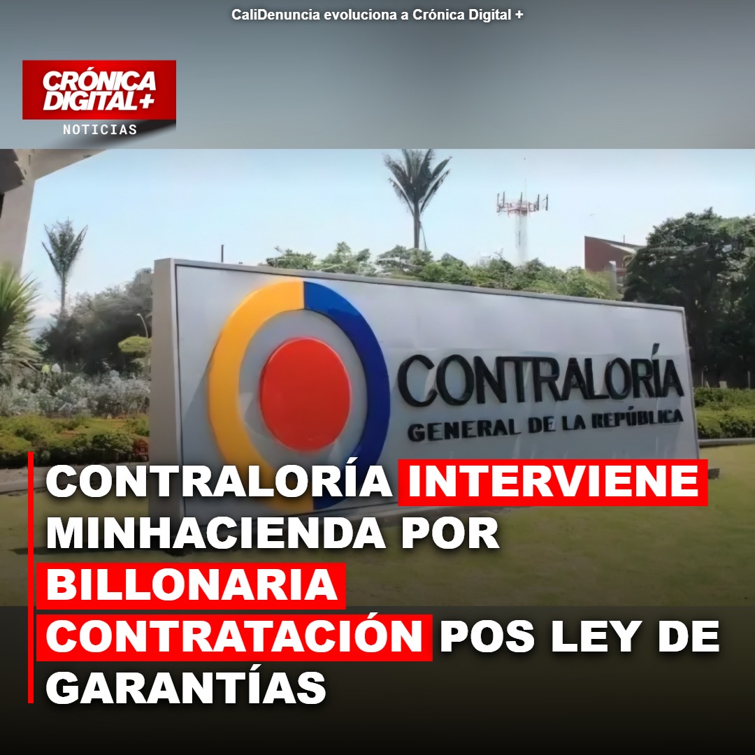 Contraloría investiga billonaria contratación en MinHacienda tras fin de Ley de Garantías