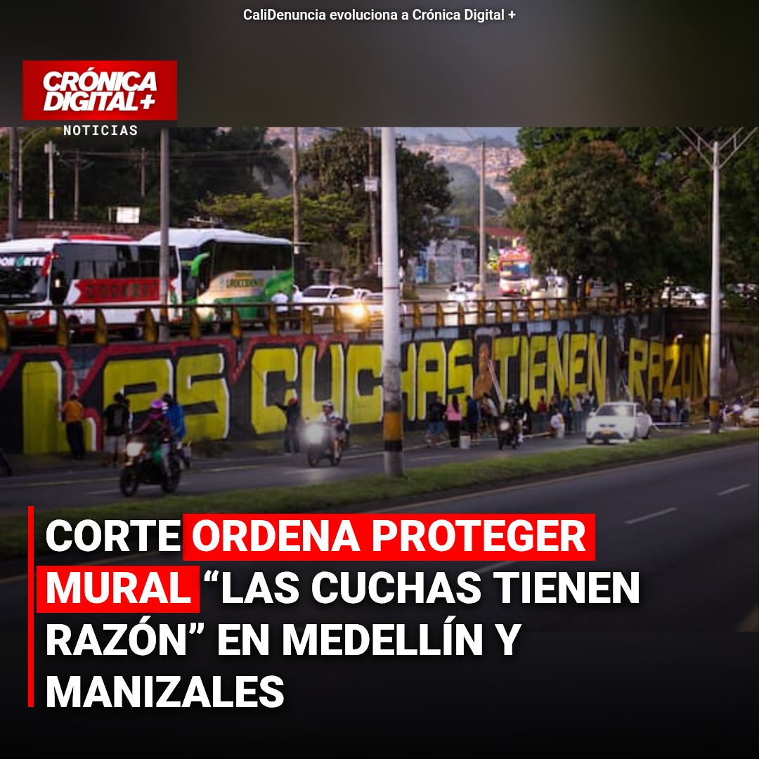 Corte Constitucional blinda mural ‘Las Cuchas Tienen Razón’ en Manizales