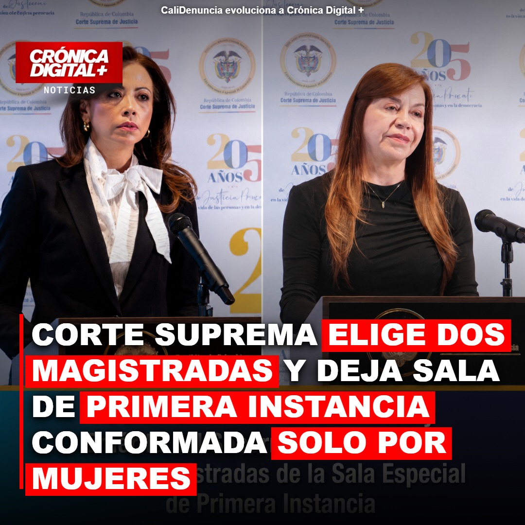 Corte Suprema elige dos nuevas magistradas: Sala de Primera Instancia ahora solo femenina