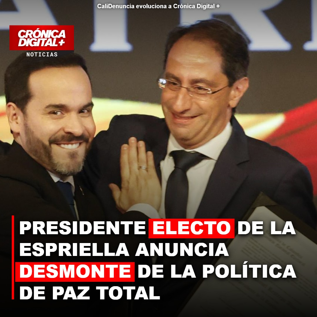 De la Espriella desmantela «Paz Total» de Petro: órdenes de captura se reactivan