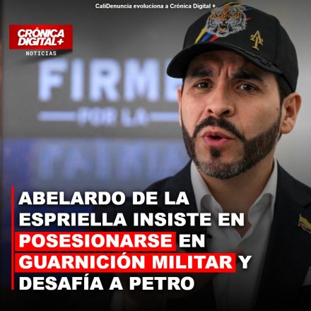 De La Espriella ratifica posesión en guarnición militar y desafía a Petro