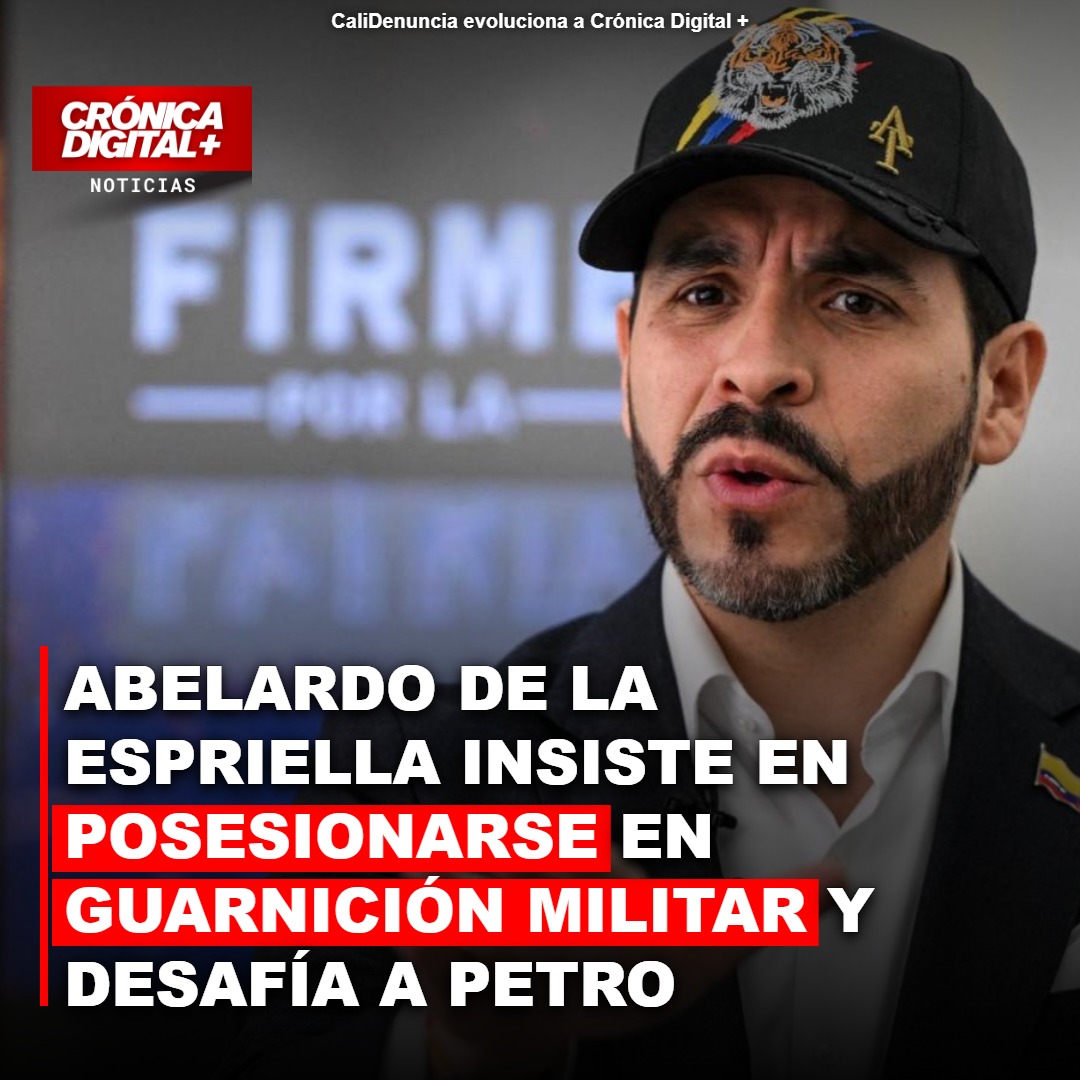 De La Espriella ratifica posesión en guarnición militar y desafía a Petro
