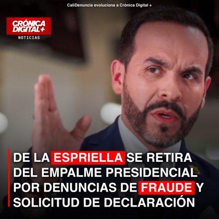 De la Espriella suspende empalme presidencial por denuncias de fraude