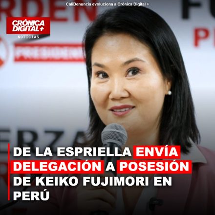 Delegación colombiana asistirá a posesión de Keiko Fujimori en Perú
