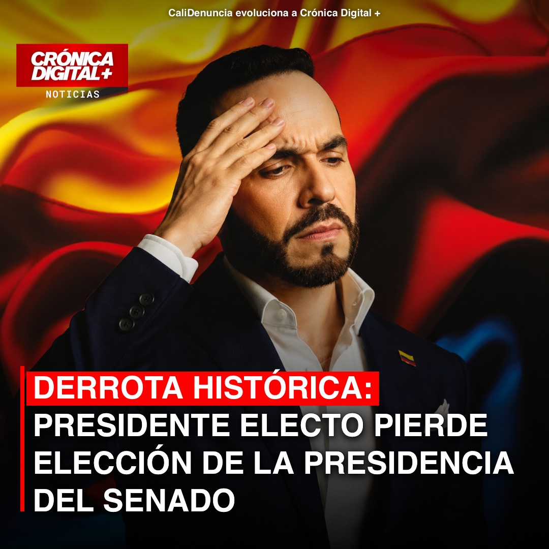 Derrota histórica: presidente electo pierde elección de la Presidencia del Senado