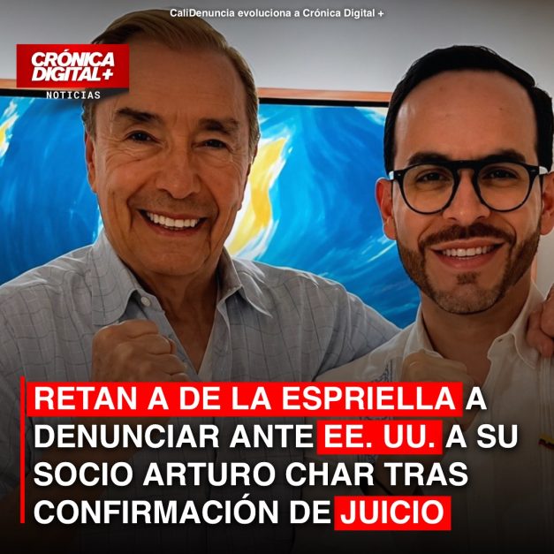 Desafían a De la Espriella a actuar contra Arturo Char ante EE. UU.
