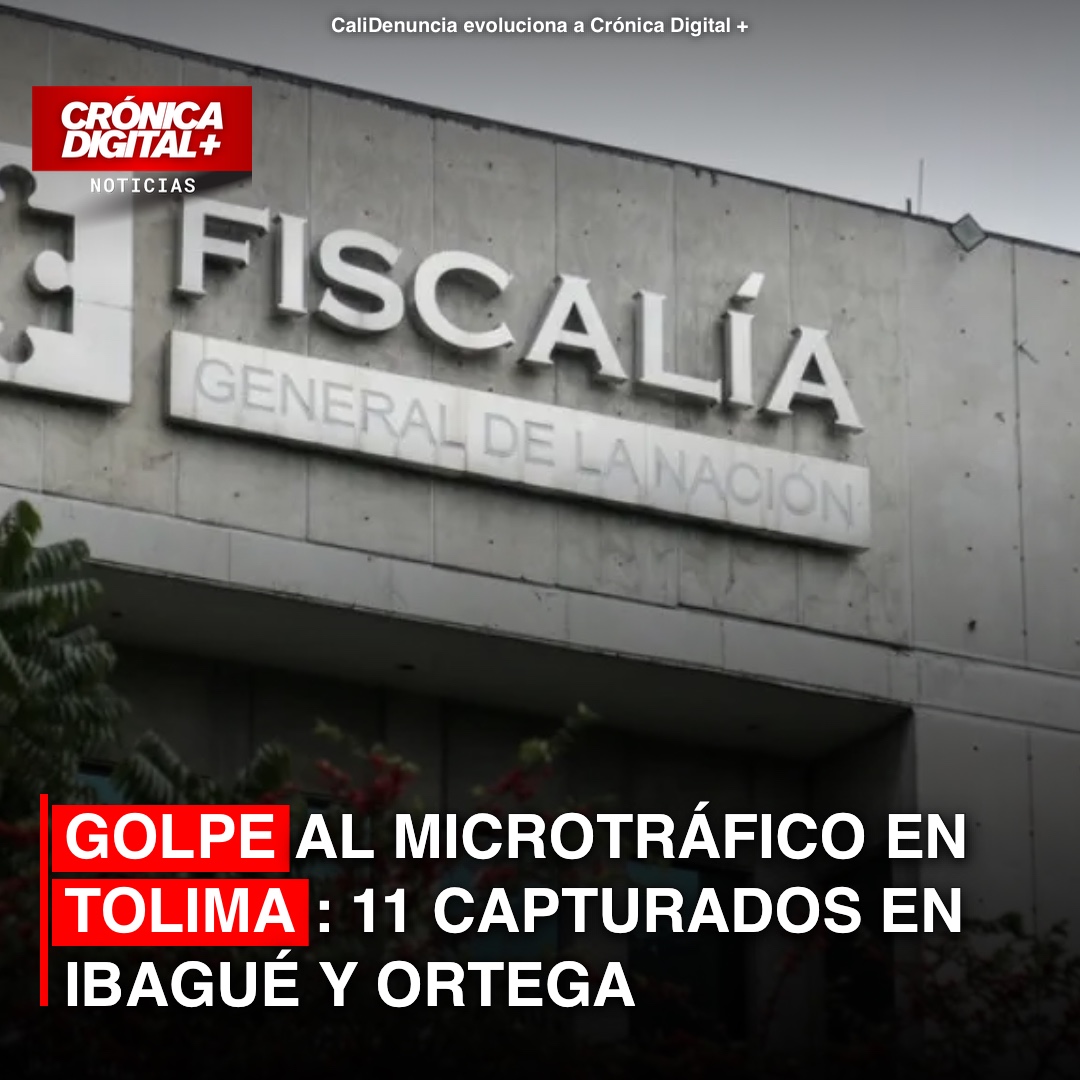 Desarticuladas dos bandas de microtráfico en Tolima