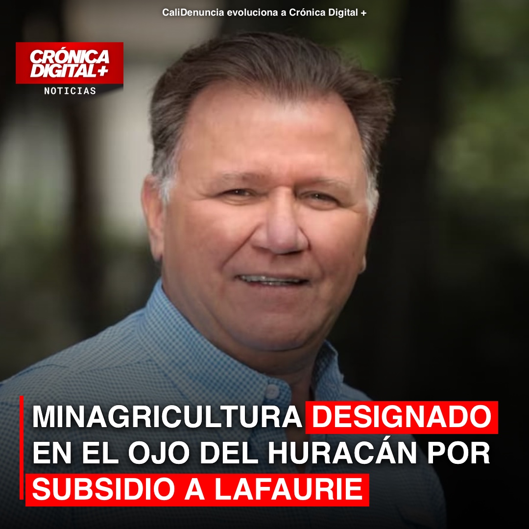 Designación de MinAgricultura bajo escrutinio por subsidio a Lafaurie