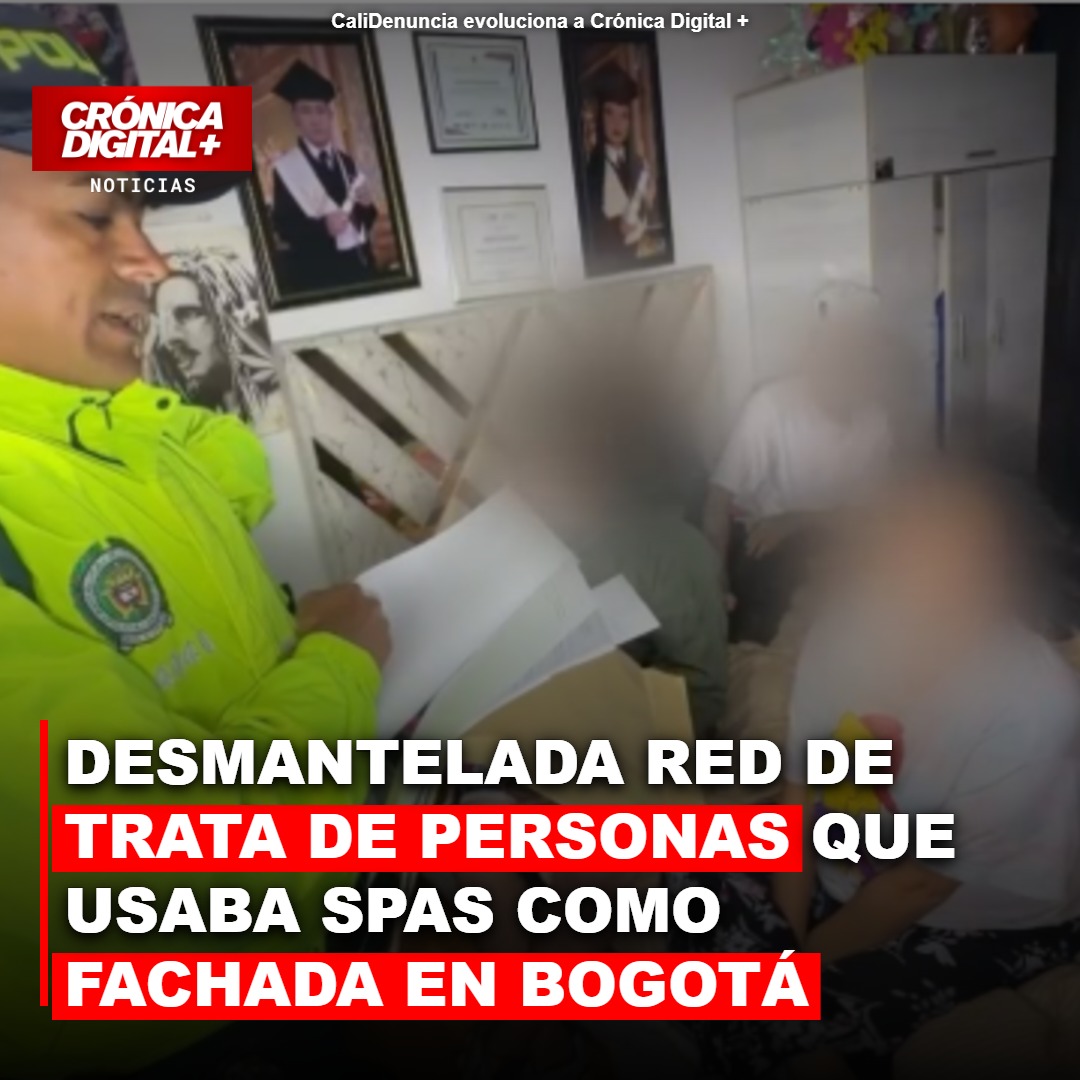 Desmantelan red de trata sexual en Bogotá: usaban spas como fachada
