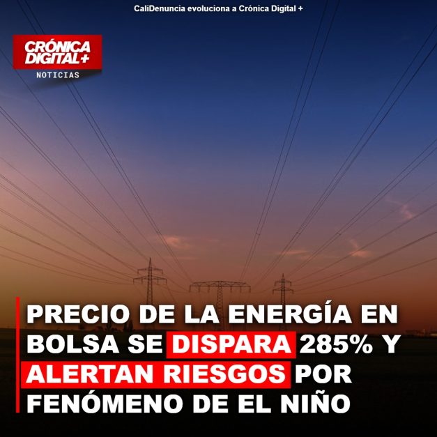 Disparo del precio de energía en Colombia con El Niño al acecho