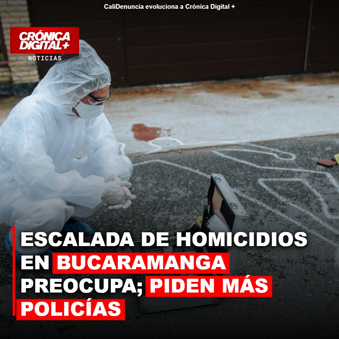 Disputas por microtráfico disparan homicidios en Bucaramanga: Gobernador pide refuerzos