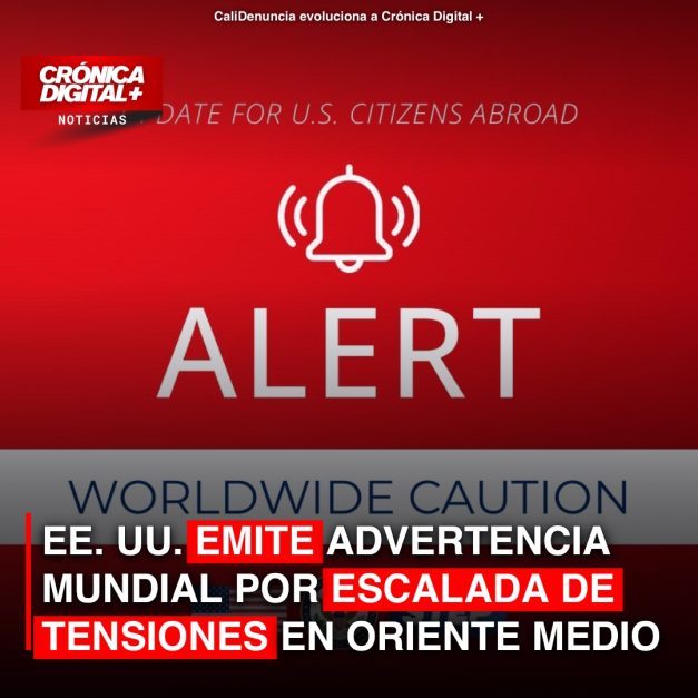 EE. UU. Alerta Global: Tensión en Oriente Medio Impacta Viajes Mundiales