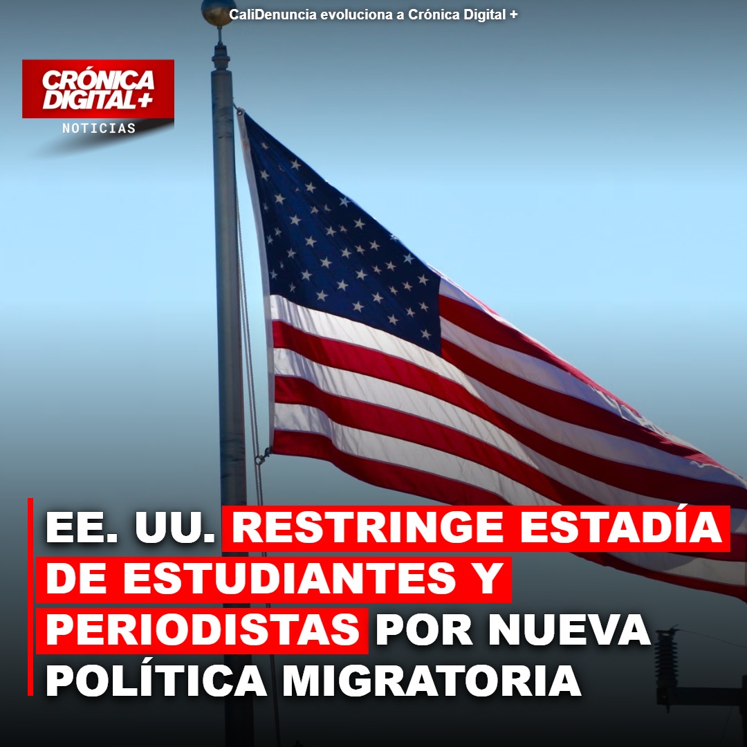 EE. UU. impone límites a visados de estudiantes y periodistas extranjeros