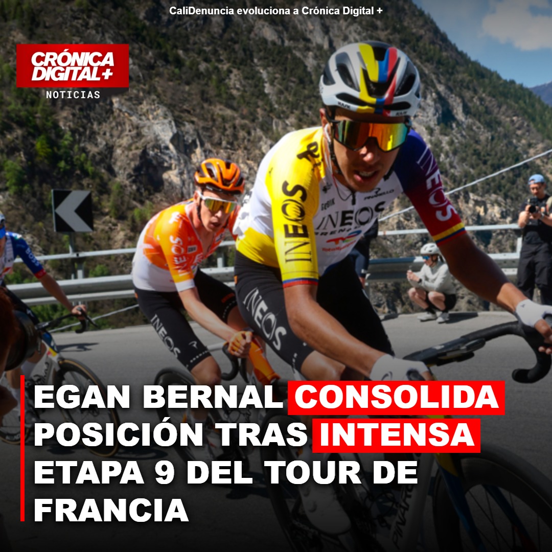 Egan Bernal se afianza en el Tour de Francia tras dura etapa montañosa