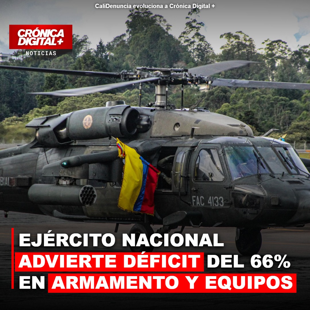 Ejército Colombiano: Alerta por Déficit Crítico del 66% en Armamento
