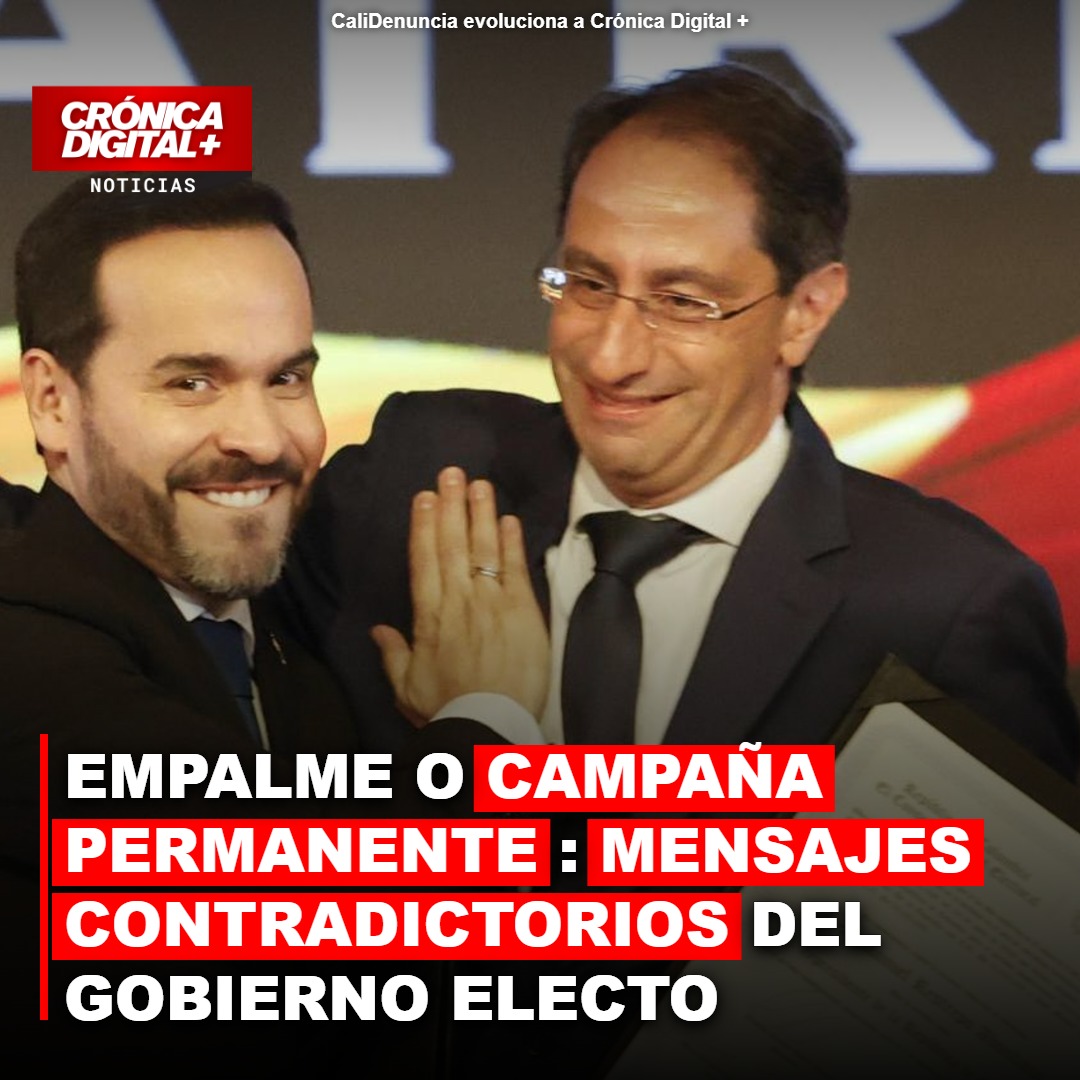Empalme en Colombia: Transición o campaña anticipada genera controversia