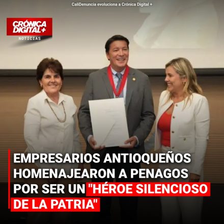 Empresarios Antioqueños Reconocen Labor Registrador Penagos