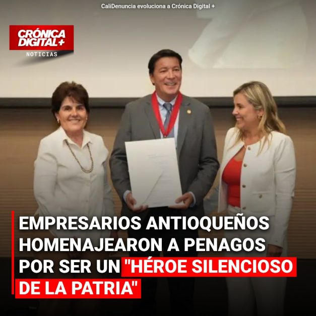 Empresarios Antioqueños Reconocen Labor Registrador Penagos