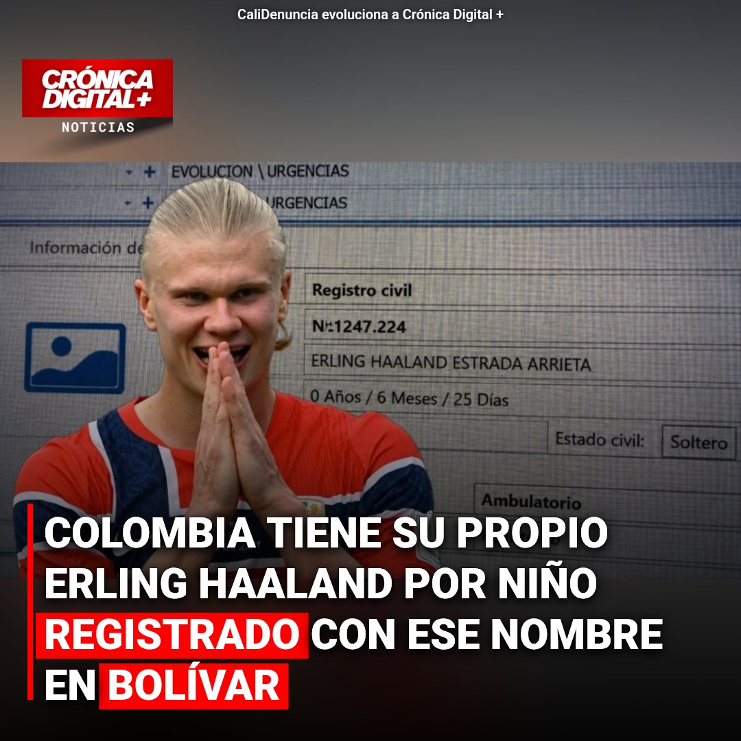 Erling Haaland Estrada Arrieta: El Homenaje Futbolístico Desde Bolívar