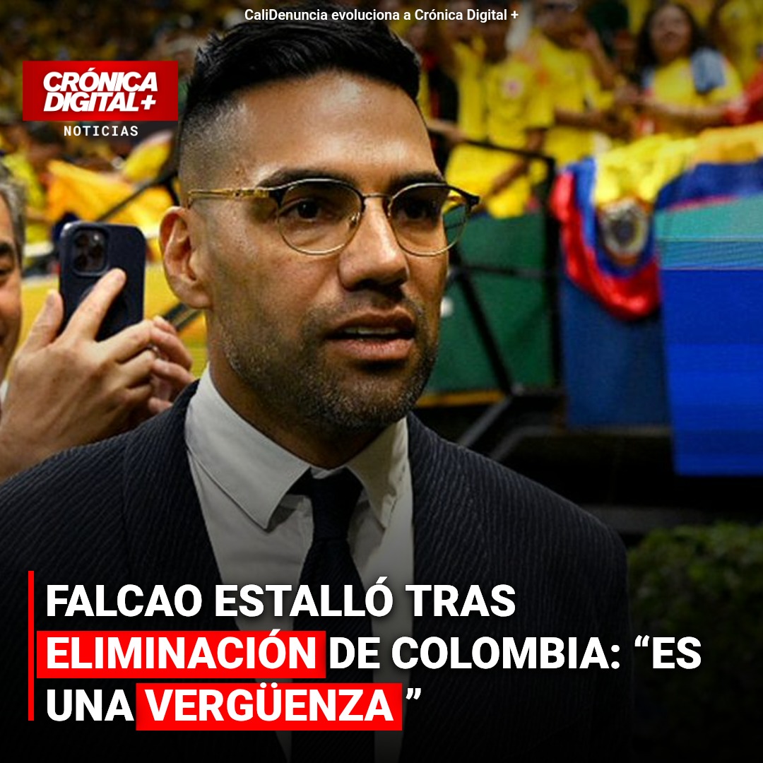 Falcao critica estructura fútbol colombiano tras eliminación Mundial 2026