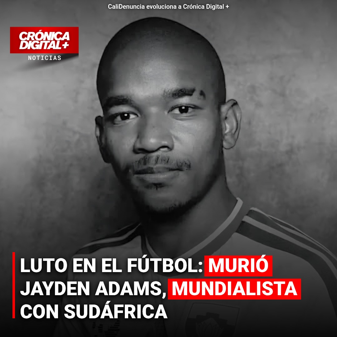 Fallece Jayden Adams, mediocampista sudafricano y promesa mundialista