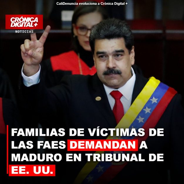 FAMILIAS DE VÍCTIMAS DE LAS FAES DEMANDAN A MADURO EN TRIBUNAL DE EE. UU.
