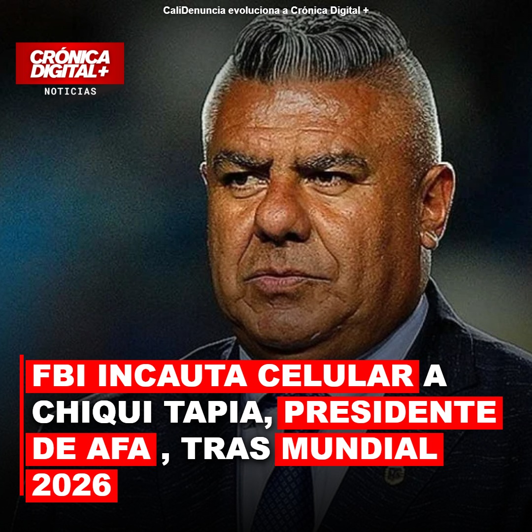 FBI investiga contratos AFA: requisan celular de Chiqui Tapia en JFK