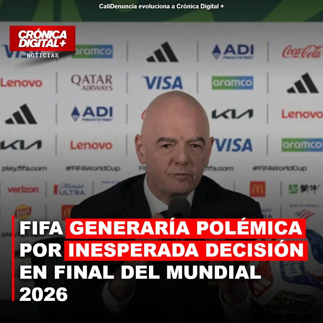FIFA extiende entretiempo final Mundial 2026: ¿espectáculo sobre deporte?