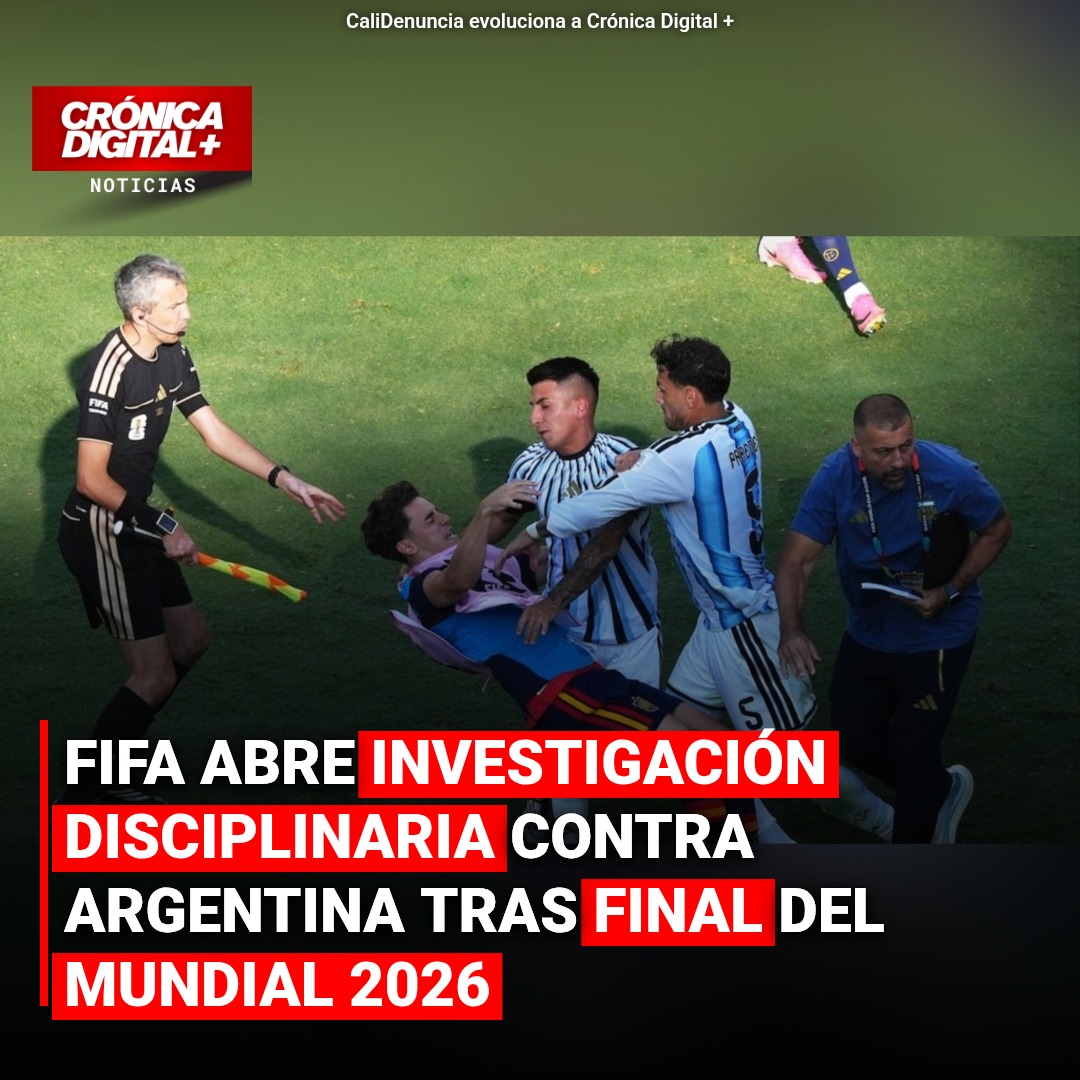 FIFA Investiga Incidentes de Argentina Tras Final Mundial 2026