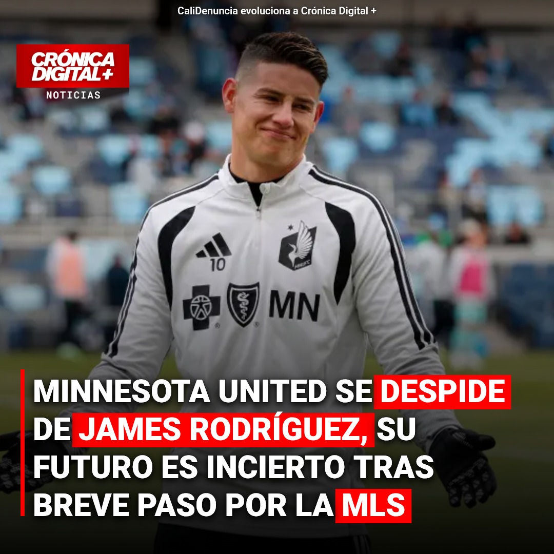 Futuro incierto para James Rodríguez tras breve paso por la MLS