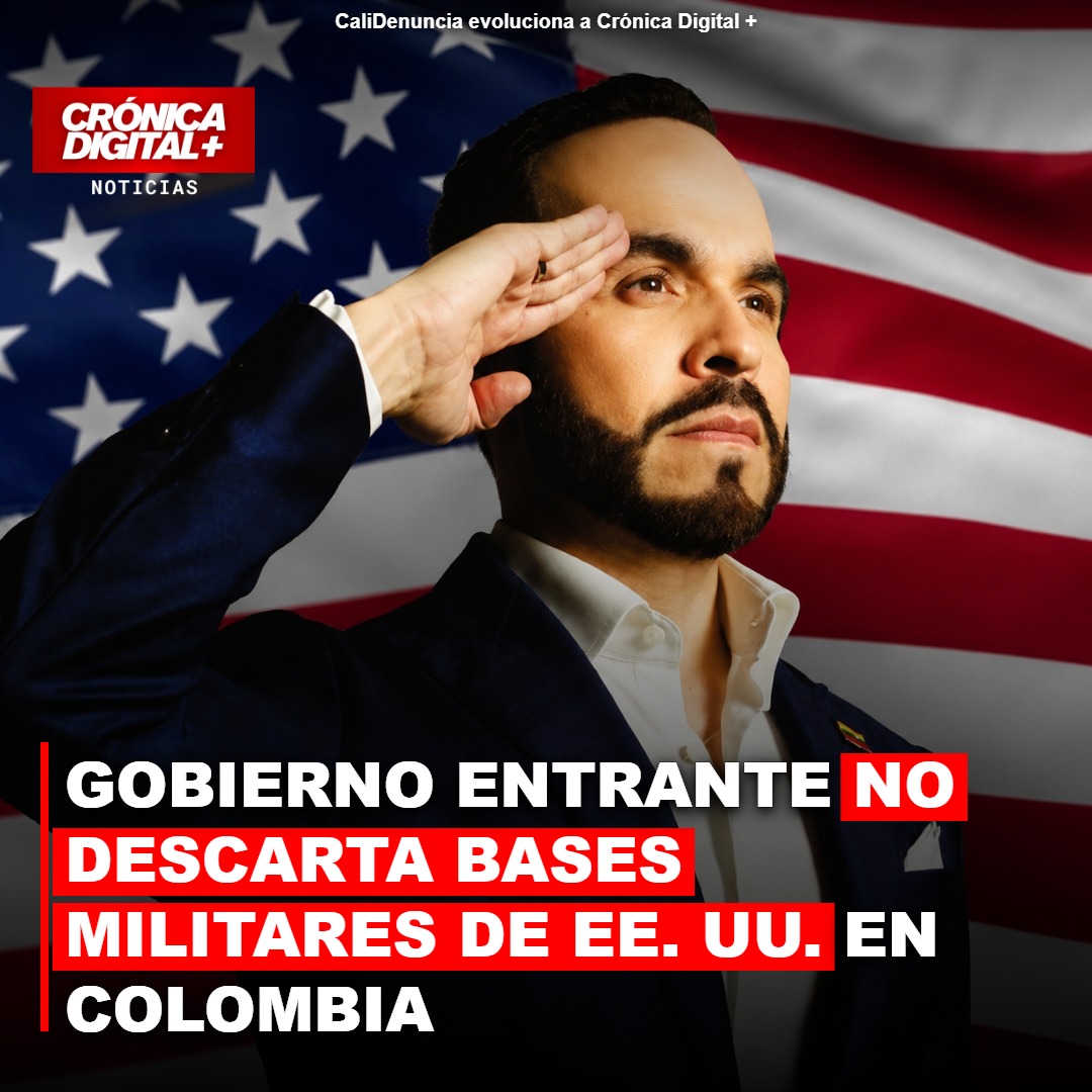 GOBIERNO ENTRANTE NO DESCARTA BASES MILITARES DE EE. UU. EN COLOMBIA
