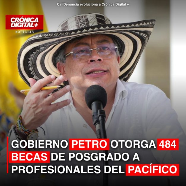 GOBIERNO PETRO OTORGA 484 BECAS DE POSGRADO A PROFESIONALES DEL PACÍFICO
