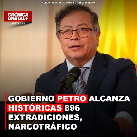 Gobierno Petro registra 896 extradiciones; el 90% ligadas a narcotráfico