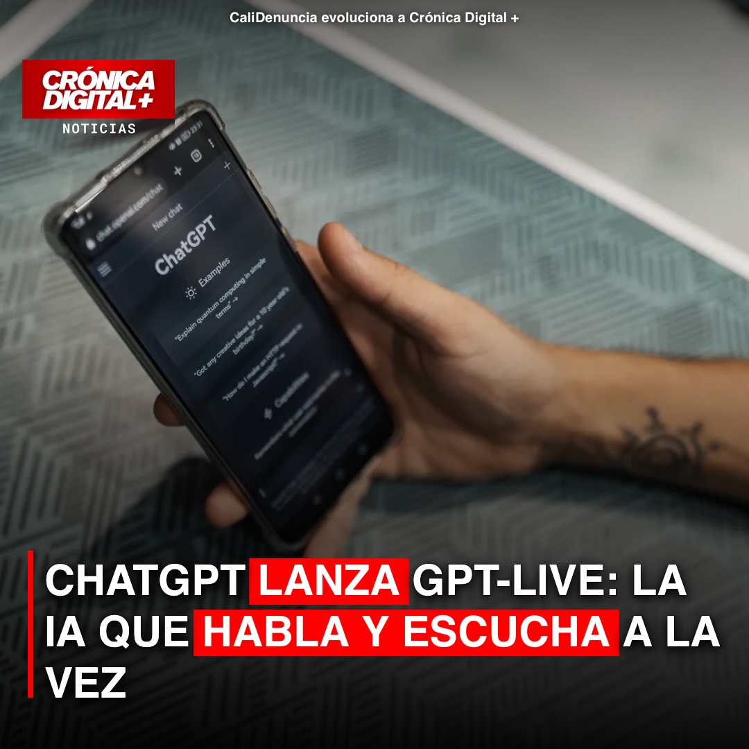 GPT-Live: La IA de ChatGPT que Conversa y Escucha Simultanéamente