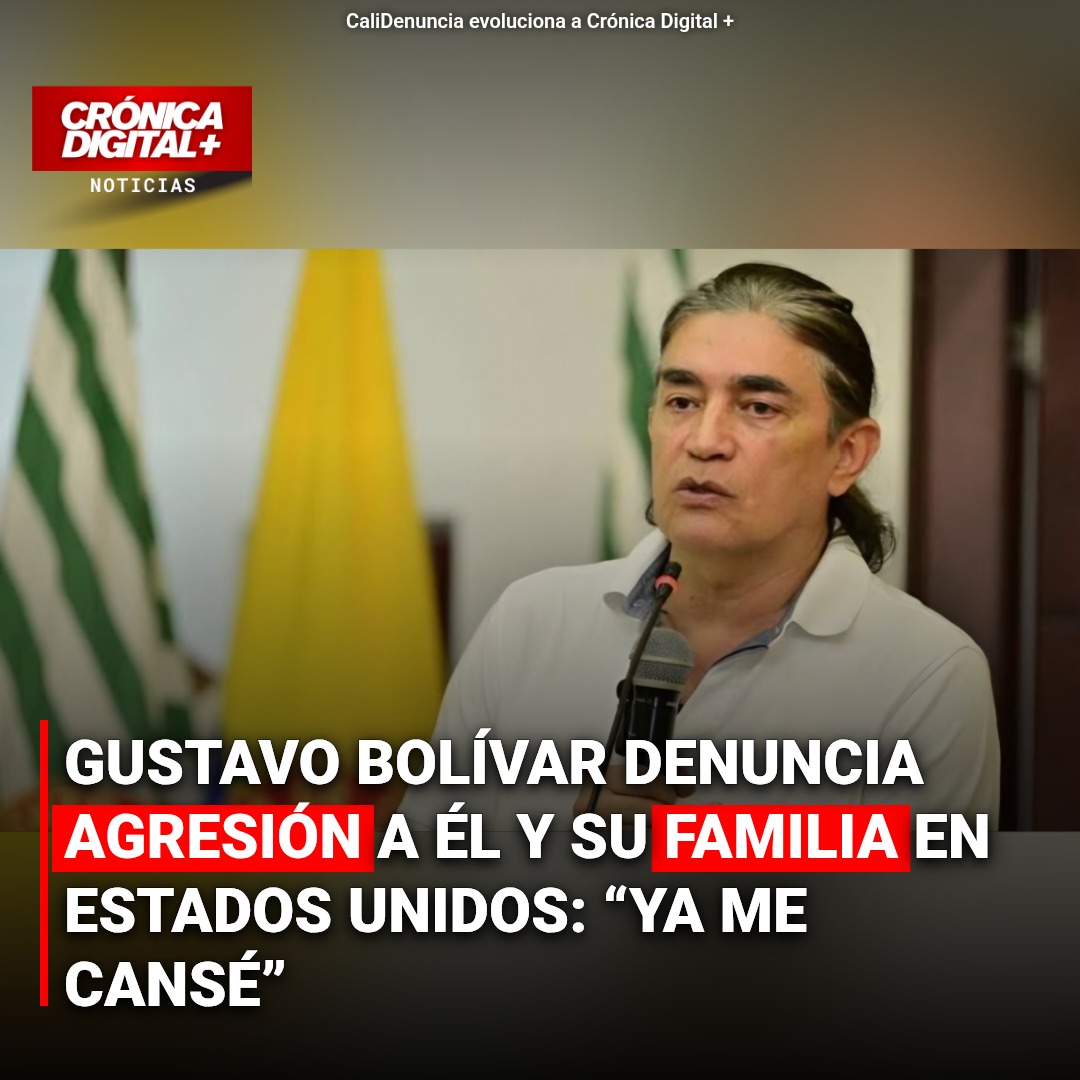 Gustavo Bolívar denuncia agresión familiar en EE. UU. y culpa a discurso de De la Espriella