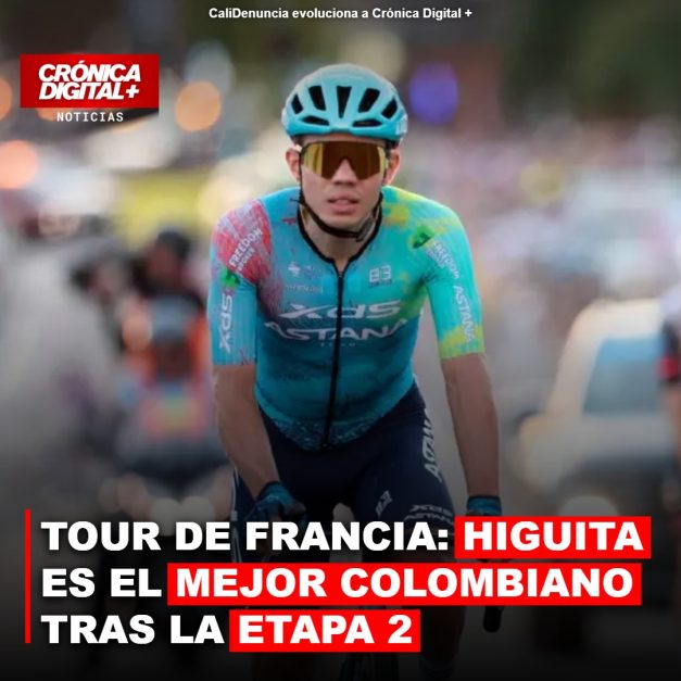 Higuita lidera la cuota colombiana tras la segunda etapa del Tour de Francia