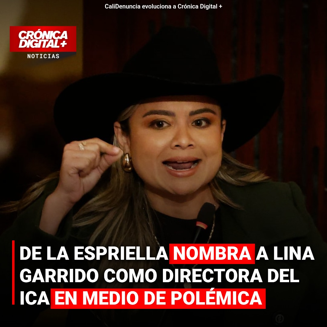 ICA: Abelardo de la Espriella nombra a Lina Garrido bajo controversia